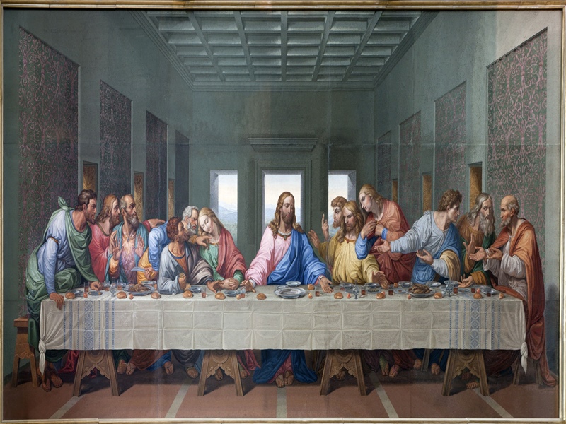 "Bữa ăn tối cuối cùng" của Da Vinci (II Cenacolo)